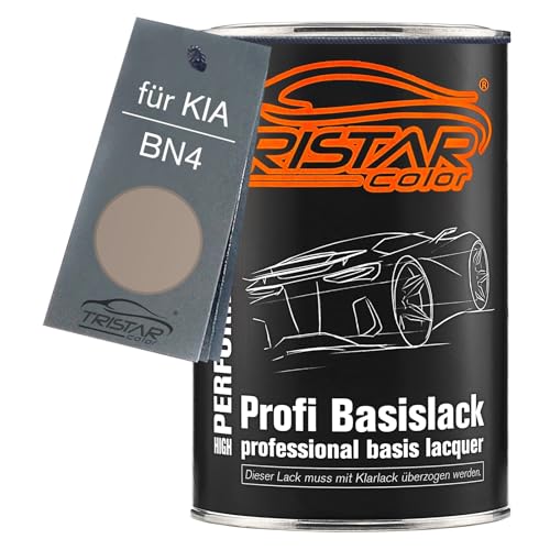 TRISTARcolor Autolack Dose spritzfertig für KIA BN4 Volcanic Sand Brown Metallic Basislack 1,0 Liter 1000ml TRISTARcolor Autolack Dose spritzfertig für KIA BN4 Volcanic Sand Brown Metallic Basislack 1,0 Liter 1000ml von TRISTARcolor