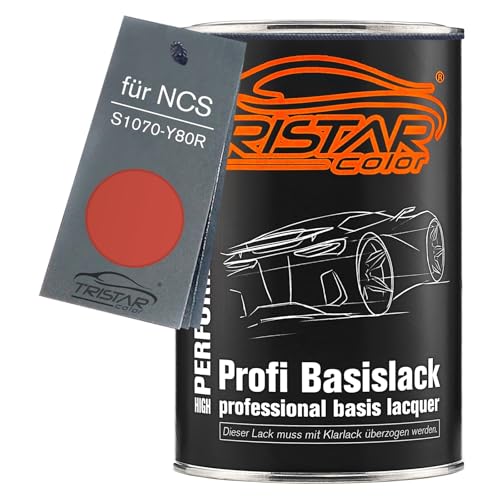 TRISTARcolor Autolack Dose spritzfertig für NCS S1070-Y80R Red Basislack 1,0 Liter 1000ml TRISTARcolor Autolack Dose spritzfertig für NCS S1070-Y80R Red Basislack 1,0 Liter 1000ml von TRISTARcolor