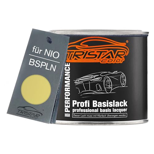 TRISTARcolor Autolack Dose spritzfertig für NIO BSPLN Palermo Lemon Solid Basislack 0,5L von TRISTARcolor