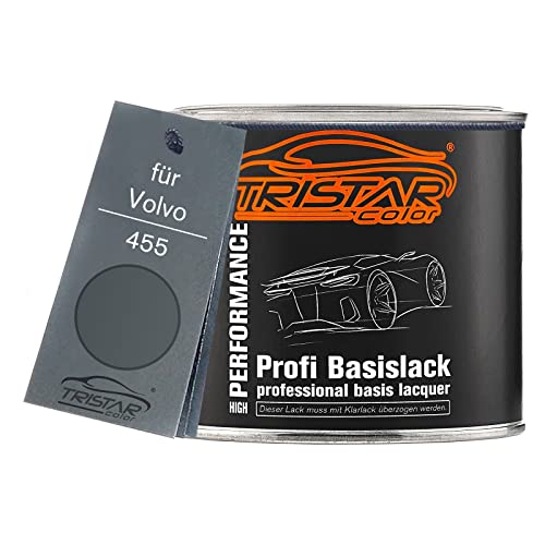 TRISTARcolor Autolack Dose spritzfertig für Volvo 455 Titanium Grey Metallic/Gris Titanium Metallic Basislack 0,5L TRISTARcolor Autolack Dose spritzfertig für Volvo 455 Titanium Grey Metallic/Gris Titanium Metallic Basislack 0,5L von TRISTARcolor