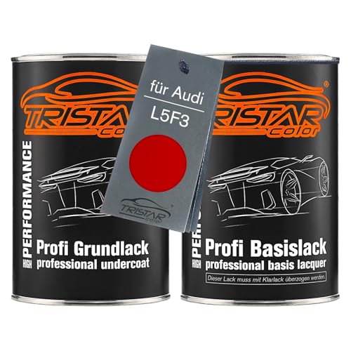 TRISTARcolor Autolack Set Dose spritzfertig für Audi L5F3 Intensive Red Grundlack + Basislack 2,0 Liter 2000ml TRISTARcolor Autolack Set Dose spritzfertig für Audi L5F3 Intensive Red Grundlack + Basislack 2,0 Liter 2000ml von TRISTARcolor