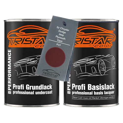 TRISTARcolor Autolack Set Dose spritzfertig für Chrysler/Dodge/Jeep/Plymouth/Viper PU7 Sienna Perl Metallic Grundlack + Basislack 2,0 Liter 2000ml TRISTARcolor Autolack Set Dose spritzfertig für Chrysler/Dodge/Jeep/Plymouth/Viper PU7 Sienna Perl Metallic Grundlack + Basislack 2,0 Liter 2000ml von TRISTARcolor