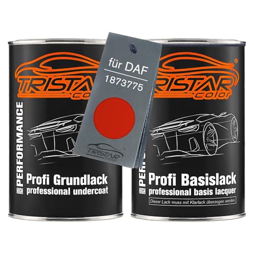 TRISTARcolor Autolack Set Dose spritzfertig für DAF 1873775 Helrot Gat 3436 Grundlack + Basislack 2,0 Liter 2000ml TRISTARcolor Autolack Set Dose spritzfertig für DAF 1873775 Helrot Gat 3436 Grundlack + Basislack 2,0 Liter 2000ml von TRISTARcolor