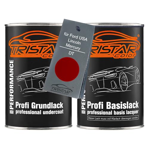 TRISTARcolor Autolack Set Dose spritzfertig für Ford USA/Lincoln/Mercury DT Molten Magenta Tintcoat Perl Metallic X. Grundlack + Basislack 2,0 Liter 2000ml von TRISTARcolor