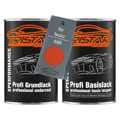 TRISTARcolor Autolack Set Dose spritzfertig für Isuzu 595 Namibu Orange Perl Grundlack + Basislack 2,0 Liter 2000ml TRISTARcolor Autolack Set Dose spritzfertig für Isuzu 595 Namibu Orange Perl Grundlack + Basislack 2,0 Liter 2000ml von TRISTARcolor
