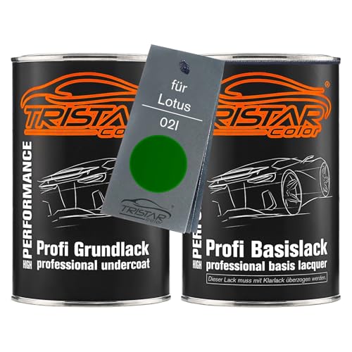 TRISTARcolor Autolack Set Dose spritzfertig für Lotus 02I Emerald Green Metallic Grundlack + Basislack 2,0 Liter 2000ml TRISTARcolor Autolack Set Dose spritzfertig für Lotus 02I Emerald Green Metallic Grundlack + Basislack 2,0 Liter 2000ml von TRISTARcolor