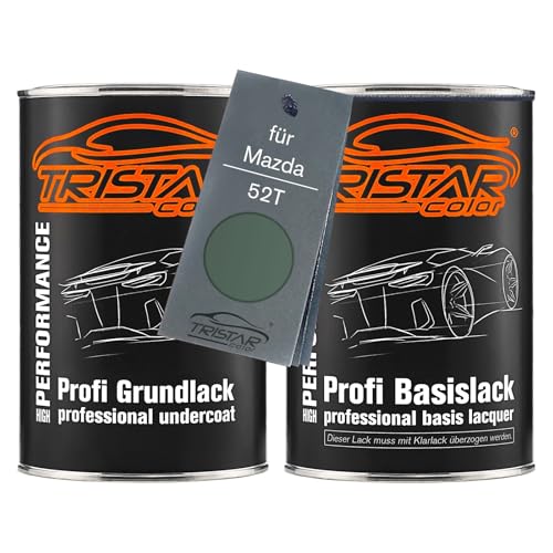 TRISTARcolor Autolack Set Dose spritzfertig für Mazda 52T Cypress Green Perl Metallic Grundlack + Basislack 2,0 Liter 2000ml TRISTARcolor Autolack Set Dose spritzfertig für Mazda 52T Cypress Green Perl Metallic Grundlack + Basislack 2,0 Liter 2000ml von TRISTARcolor