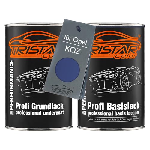 TRISTARcolor Autolack Set Dose spritzfertig für Opel KQZ Bleu Kolibri Perl Grundlack + Basislack 2,0 Liter 2000ml TRISTARcolor Autolack Set Dose spritzfertig für Opel KQZ Bleu Kolibri Perl Grundlack + Basislack 2,0 Liter 2000ml von TRISTARcolor