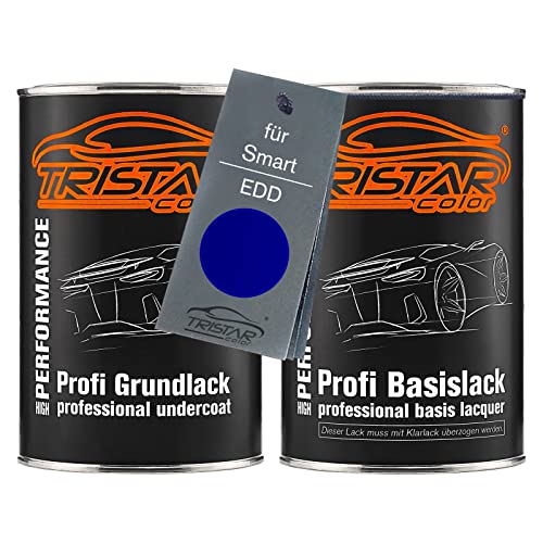 TRISTARcolor Autolack Set Dose spritzfertig für Smart EDD Midnight Blue Perl Metallic Grundlack + Basislack 2,0 Liter 2000ml TRISTARcolor Autolack Set Dose spritzfertig für Smart EDD Midnight Blue Perl Metallic Grundlack + Basislack 2,0 Liter 2000ml von TRISTARcolor