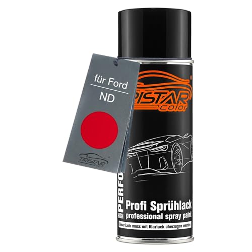 TRISTARcolor Autolack Spraydose für Ford ND Colorado Red Basislack Sprühdose 400ml von TRISTARcolor