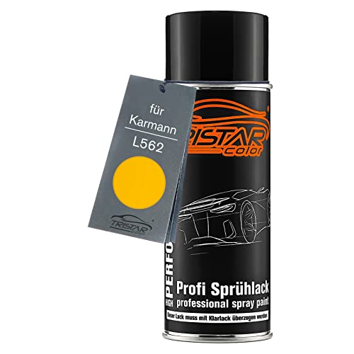 TRISTARcolor Autolack Spraydose für Karmann L562 Schweizer-Postgelb/Post Gelb Schweiz Basislack Sprühdose 400ml TRISTARcolor Autolack Spraydose für Karmann L562 Schweizer-Postgelb/Post Gelb Schweiz Basislack Sprühdose 400ml von TRISTARcolor