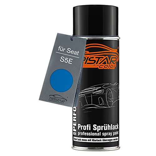 TRISTARcolor Autolack Spraydose für Seat S5E Azul Baltico Basislack Sprühdose 400ml TRISTARcolor Autolack Spraydose für Seat S5E Azul Baltico Basislack Sprühdose 400ml von TRISTARcolor