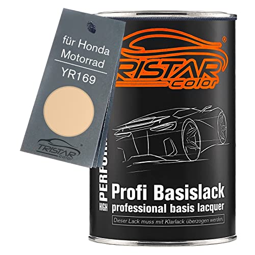 TRISTARcolor Motorradlack Dose spritzfertig für Honda Motorrad YR169 Beige 2C Basislack 1,0 Liter 1000ml TRISTARcolor Motorradlack Dose spritzfertig für Honda Motorrad YR169 Beige 2C Basislack 1,0 Liter 1000ml von TRISTARcolor