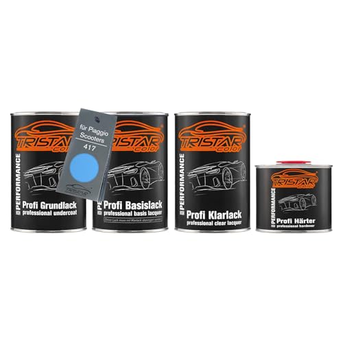 TRISTARcolor Motorradlack Set Dose spritzfertig für Piaggio Scooters 417 Luce Viola Perl Grundlack + Basislack + 2K Klarlack 3,5L TRISTARcolor Motorradlack Set Dose spritzfertig für Piaggio Scooters 417 Luce Viola Perl Grundlack + Basislack + 2K Klarlack 3,5L von TRISTARcolor