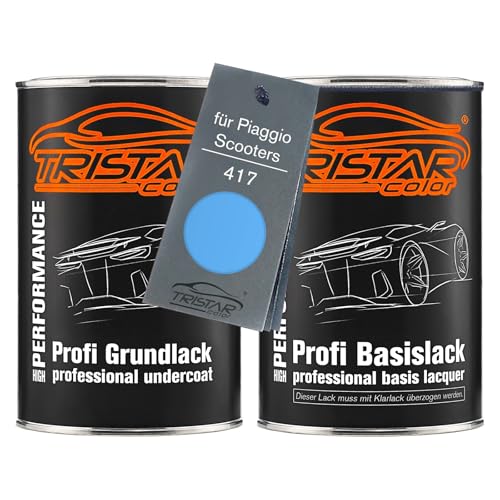 TRISTARcolor Motorradlack Set Dose spritzfertig für Piaggio Scooters 417 Luce Viola Perl Grundlack + Basislack 2,0 Liter 2000ml TRISTARcolor Motorradlack Set Dose spritzfertig für Piaggio Scooters 417 Luce Viola Perl Grundlack + Basislack 2,0 Liter 2000ml von TRISTARcolor
