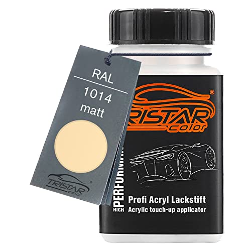 TRISTARcolor RAL 1014 Elfenbein matt Lackstift 50 ml schnelltrocknend von TRISTARcolor