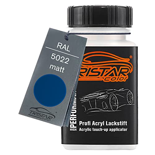 TRISTARcolor RAL 5022 Nachtblau matt Lackstift 50 ml schnelltrocknend von TRISTARcolor