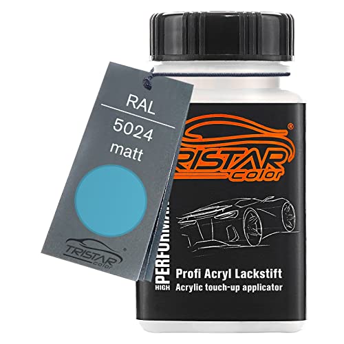 TRISTARcolor RAL 5024 Pastellblau matt Lackstift 50 ml schnelltrocknend von TRISTARcolor