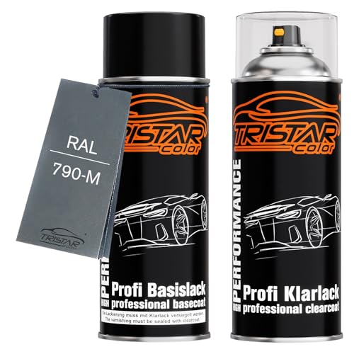 TRISTARcolor RAL 790-M Dark Grey Metallic Spraydose inkl. Klarlack seidenmatt je 400ml TRISTARcolor RAL 790-M Dark Grey Metallic Spraydose inkl. Klarlack seidenmatt je 400ml von TRISTARcolor