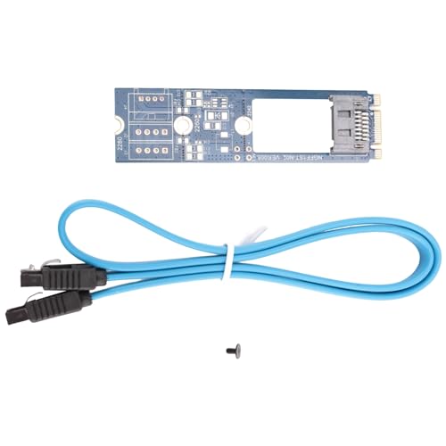 TRITAM M2 SATA Adapter Konvertieren Karte B-M Key M.2 NGFF SATA SSD zu 7Pin Adapter Platine Karten UnterstüTzung 2242 2260 2280 Haupt Platine von TRITAM