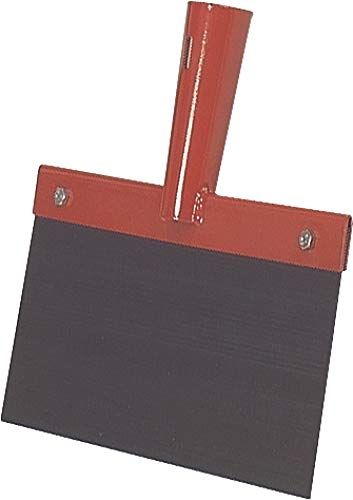TRIUSO Federstahl-Stoßscharre 150x1,0 mm rot lack. 1510FER von Triuso