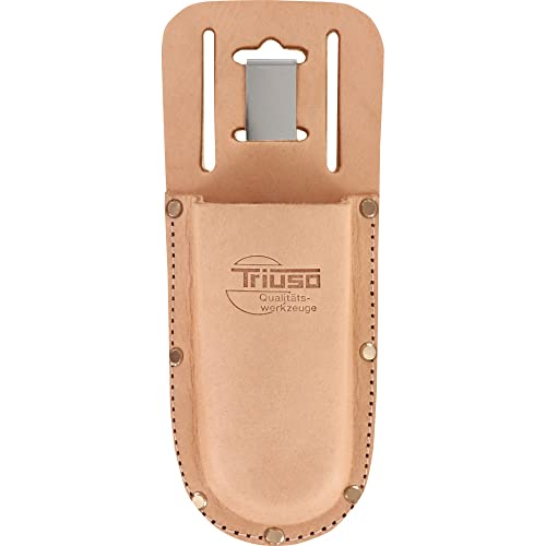 Leder Scherenhalter Etui für Gartenscheren und Blechscheren von TRIUSO