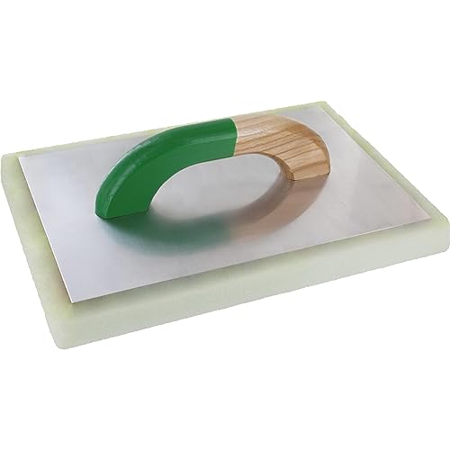 TRIUSO -Alu-Reibebrett 14 x28 cm mit Polybelag von TRIUSO