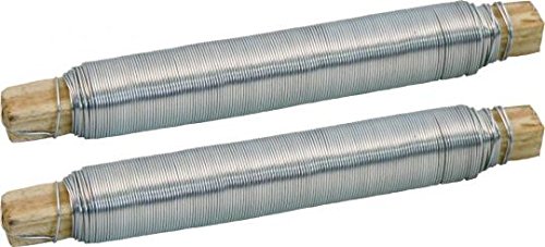 Triuso Blumenbindedraht Basteldraht Draht Wickeldraht Dekodraht verzinkt 0,7mm x 40m Bindedraht Pflanzendraht Blumendraht Triuso Blumenbindedraht Basteldraht Draht Wickeldraht Dekodraht verzinkt 0,7mm x 40m Bindedraht Pflanzendraht Blumendraht von TRIUSO