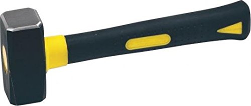 Triuso Fäustel 1500g mit Softglasfaserstiel Hammer Vorschlaghammer Schlegel von TRIUSO