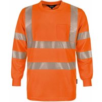 Triuso - Vizwell Warnshirt langarm vwts 21 UV50+ Gr. l orange von TRIUSO