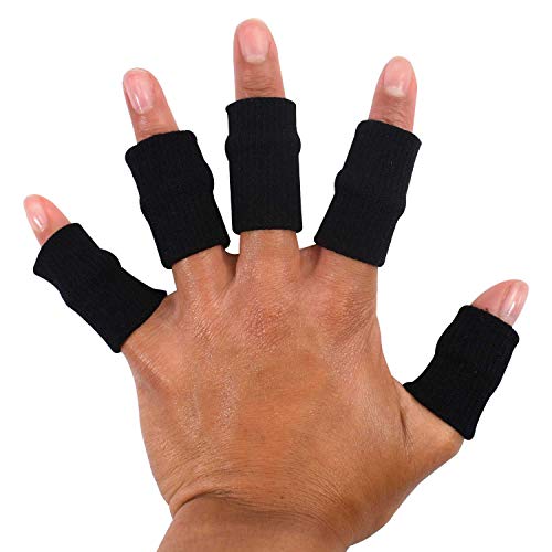 TRIXES 10x Fingerbandagen Fingerschützer bei Überdehnung oder als Sporthilfe von TRIXES