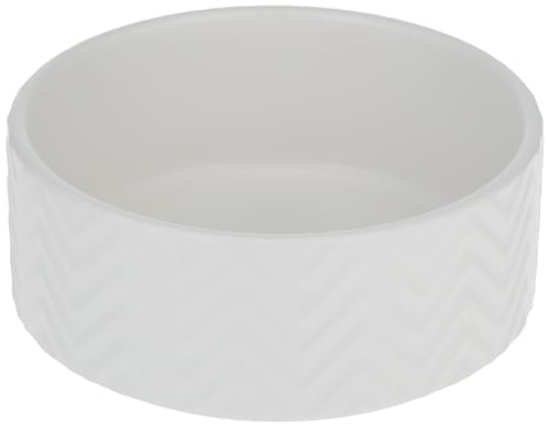 Futternapf aus Keramik, 0,9 l/Ø 16 cm, Weiß von TRIXIE