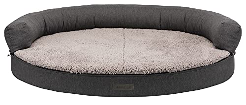 TRIXIE orthopädisches Hundesofa "Vital Sofa Bendson, oval, 100 × 80 cm, dunkelgrau/hellgrau"- 38272 TRIXIE orthopädisches Hundesofa "Vital Sofa Bendson, oval, 100 × 80 cm, dunkelgrau/hellgrau"- 38272 von TRIXIE