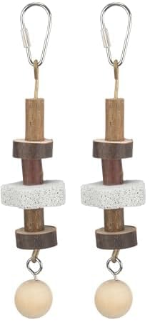 TRIXIE 58951 Knabberhölzer mit Lavastein, 16 cm (Packung mit 2) von TRIXIE