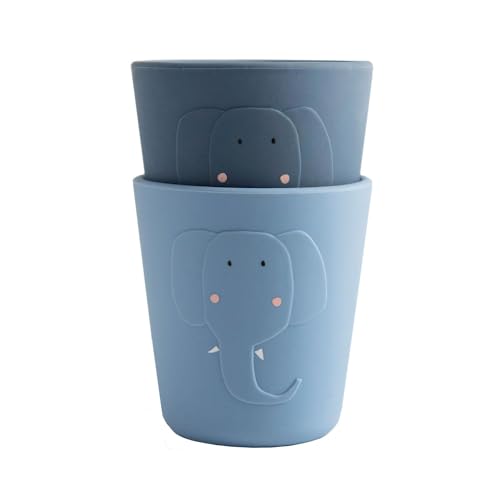 TRIXIE Becher 2er Set Motiv Mrs. Elephant von TRIXIE