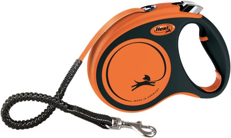 TRIXIE Flexi XTREME Gurt schwarz/orange Gr. M 5 m von TRIXIE
