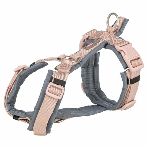TRIXIE Geschirr fÜr Hunde Premium Trekking Blush pink/Graphite Grey TRIXIE Geschirr fÜr Hunde Premium Trekking Blush pink/Graphite Grey von TRIXIE