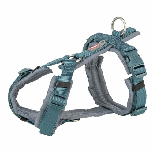 TRIXIE Geschirr fÜr Hunde Premium Trekking Petrol blau/Graphit grau TRIXIE Geschirr fÜr Hunde Premium Trekking Petrol blau/Graphit grau von TRIXIE