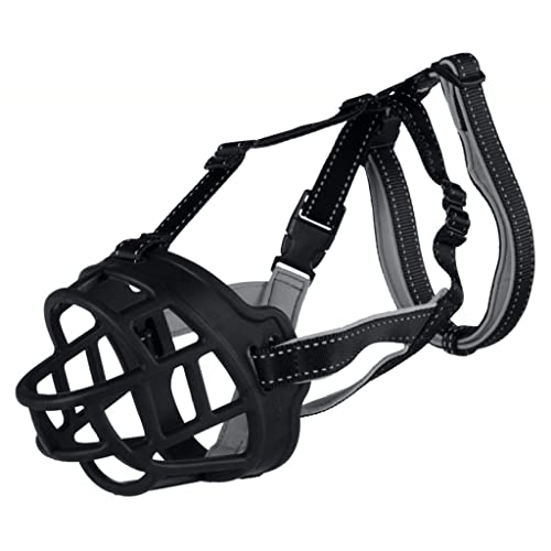 TRIXIE Muzzle Flex Maulkorb, Silikon von TRIXIE