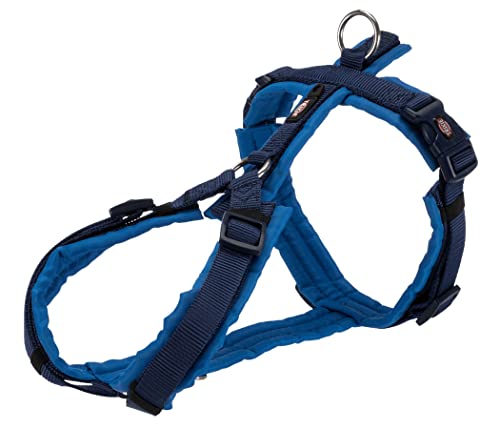 TRIXIE Premium Geschirr Trekking Indigo/Königsblau – S von TRIXIE