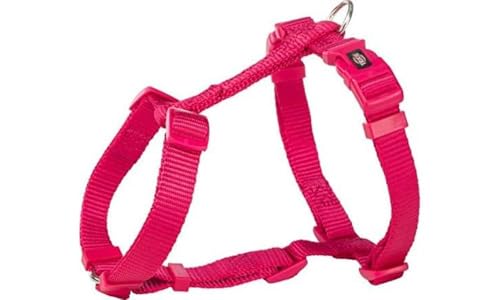 TRIXIE Premium H Geschirr Fuchsia L 60-87cm/25mm von TRIXIE