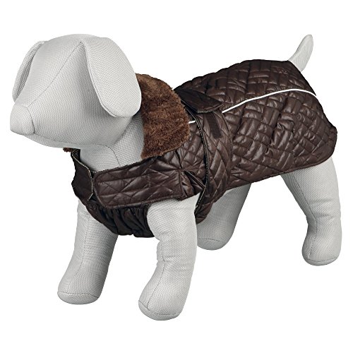 Trixie Rouen Winter Hundemantel, 52 cm, braun von TRIXIE