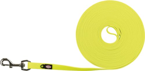 TRIXIE Schleppleine M–XL, 10 m 17 mm in neongelb - Schleppleine wasserabweisend und abwischbar - für mittelgroße bis sehr große Hunde - 20718 TRIXIE Schleppleine M–XL, 10 m 17 mm in neongelb - Schleppleine wasserabweisend und abwischbar - für mittelgroße bis sehr große Hunde - 20718 von TRIXIE