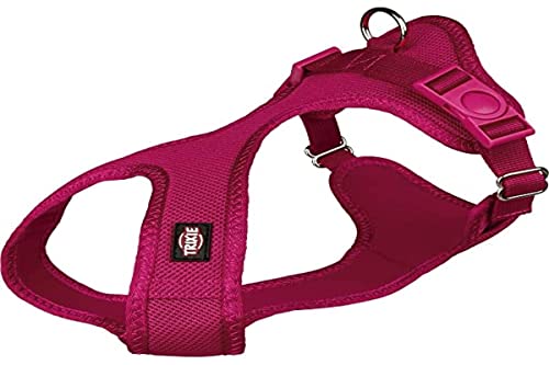 Trixie Soft Hundegeschirr, 28–40 cm x 15 mm, Fuchsia von TRIXIE