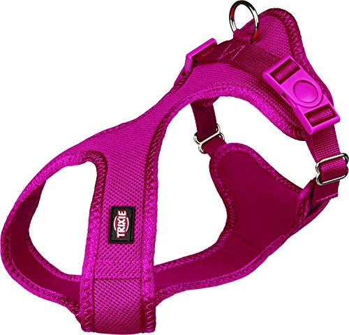 Trixie Soft Hundegeschirr, 35–60 cm x 20 mm, Fuchsia von TRIXIE