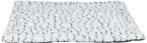 TRIXIE besonders weiches Hundebett mit rutschfestem Boden LIEGEMATTE Mila, PLÜSCH, 100 × 70 cm, WEIß-GRAU waschmaschinengeeignet - 38989 TRIXIE besonders weiches Hundebett mit rutschfestem Boden LIEGEMATTE Mila, PLÜSCH, 100 × 70 cm, WEIß-GRAU waschmaschinengeeignet - 38989 von TRIXIE