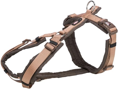 Premium Trekking-Geschirr, L, Karamell/Hasel, 70-85 cm/25 mm von TRIXIE