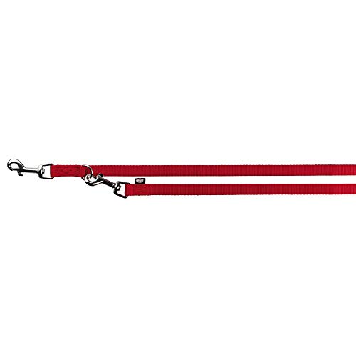 TRIXIE TX-20133 Premium Adjustable Leash,XS/2m/10 mm, red von TRIXIE