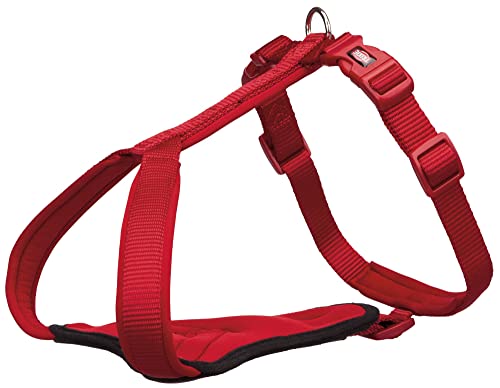 Trixie 1998803 Harness Y, L-XL: 80-95 cm/25 mm, Rot, L von TRIXIE