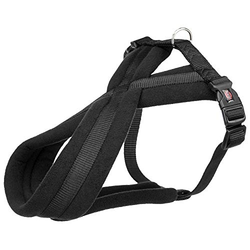 TRIXIE Premium Touren-Geschirr Größe L: Brustumfang 60–100 cm/25 mm in schwarz - sportliches Hundegeschirr mit angenehmer Vliespolsterung, stufenlos verstellbar für große Hunde, 204101 TRIXIE Premium Touren-Geschirr Größe L: Brustumfang 60–100 cm/25 mm in schwarz - sportliches Hundegeschirr mit angenehmer Vliespolsterung, stufenlos verstellbar für große Hunde, 204101 von TRIXIE